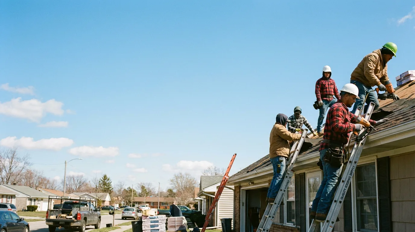 Roofing in Dubuque, IA near me